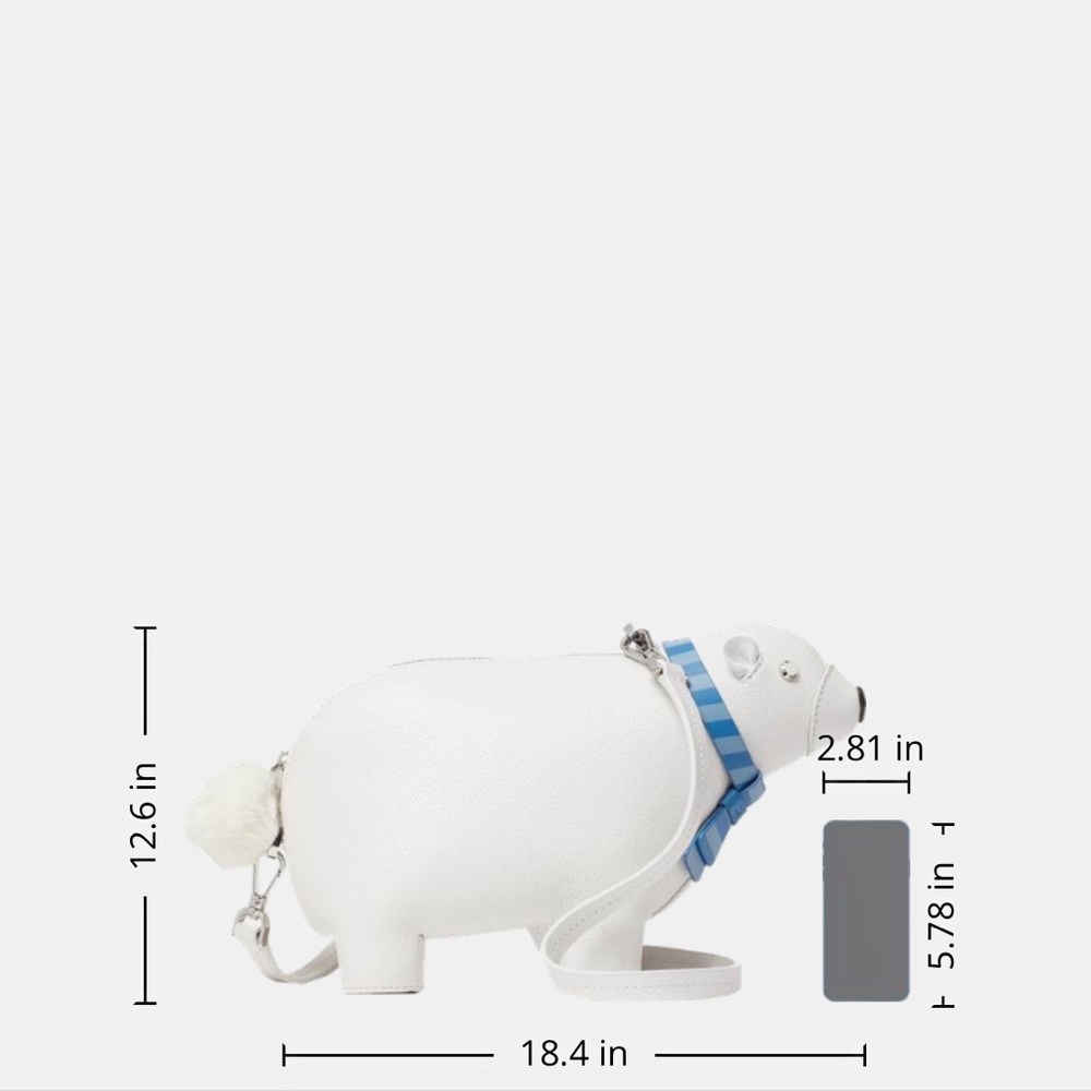 💥💥HP💥💥New Kate Spade arctic friends polar bear crossbody - Picture 12 of 17
